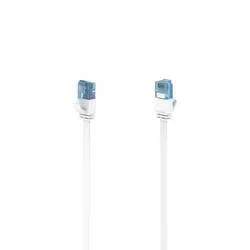 HAMA 200686 - Netzwerkkabel, 10 m, Cat-6A, Gbit/s, Weiss