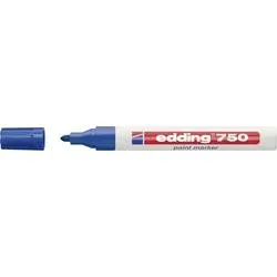 edding Lackmarker 750 Rundspitze Blau 1 x Stück