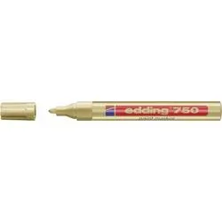 edding 750 Lackmarker Mittel Rundspitze Gold