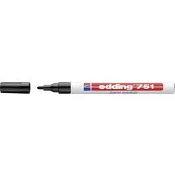 edding 751 Lackmarker Fein Rundspitze Schwarz