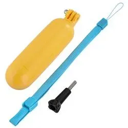 hama 00004407 Schwimmgriff für GoPro, Gelb