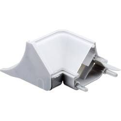 Paulmann 70441 Profil-Eckverbinder (äußere Ecke) Kunststoff (L x B) 4.9 cm x 4.9 cm 2 St.