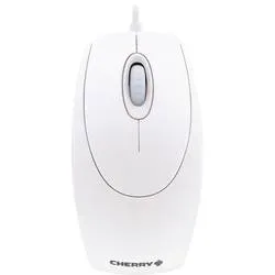 CHERRY Wheelmouse Optical Maus USB Optisch Weiß 3 Tasten 1000 dpi