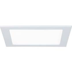 Paulmann LED-Bad-Einbauleuchte LED LED fest eingebaut 18 W IP44 Weiß