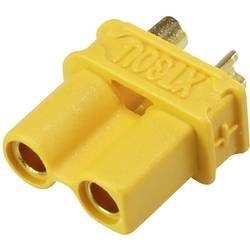 Reely RE-6619107 Akku Stecker XT30U, 2 mm Buchse vergoldet, zum Löten 1 St.