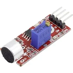 Iduino 1485297 Mikrofon-Schallsensor Passend für (Einplatinen-Computer) Arduino 1 St.