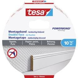 tesa 77743-00000-00 Montageband tesa® POWERBOND Weiß (L x B) 5000 mm x 19 mm 1 Rolle(n)