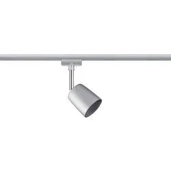 Paulmann Cover Hochvolt-Schienensystem-Leuchte URail GU10 10 W LED Chrom (matt), Chrom