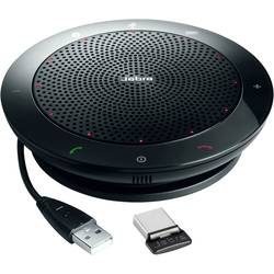 Konferenzlautsprecher Bluetooth®, USB 2.0 Jabra Speak 510 UC inkl. Link 360 UC Mini USB Adapter Schwarz