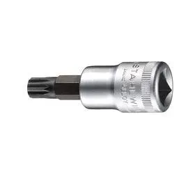 Stahlwille 54 X M 6 03060006 Innen-Vielzahn (XZN) Steckschlüssel-Bit-Einsatz M6 1/2 (12.5 mm)