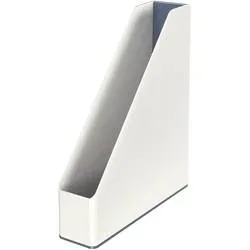 LEITZ Stehsammler WOW A4 53621001 perlweiss