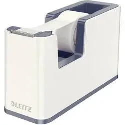 LEITZ Klebebandabroller WOW 53641001 perlweiss