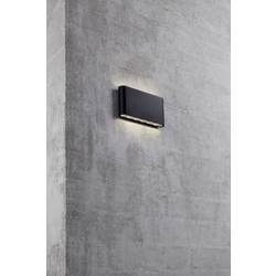 Nordlux Kinver 84181003 LED-Außenwandleuchte EEK: LED (A++ - E) 6 W Warm-Weiß Schwarz