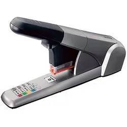 LEITZ Blockheftmaschine 5551 8mm 55510084 silber, f&uuml;r 80 Blatt