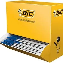 BIC Cristal Original Kugelschreiber Blau Mittel 0.4 mm 100 Stück