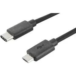 BBC micro:bit MEFUSBB30CV1 Daten-/Strom-Kabel BBC micro:bit [1x USB-C® Stecker - 1x USB 2.0 Stecker Micro-B] 0.30 m