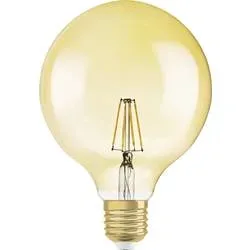 Osram 1906 GLOBE GOLD LED Glühbirne Glasklar E27 7 W Warmweiß