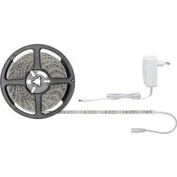 Paulmann SimpLED 78972 LED-Streifen-Komplettset mit Stecker 12 V 5 m Warmweiß 1 St.