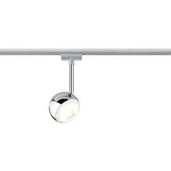 Paulmann Capsule II Hochvolt-Schienensystem-Leuchte URail LED fest eingebaut 6 W LED Chrom (matt), Chrom