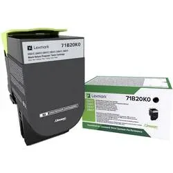 Lexmark 71B20K0 Original Tonerkartusche Schwarz