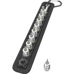 Wera 8767 A Steckschlüssel-Bit-Einsatz-Set 1/4 9teilig 05003882001