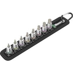 Wera 8740 A 05003881001 Innen-Sechskant Steckschlüssel-Bit-Einsatz-Set 8teilig 1/4 (6.3 mm)