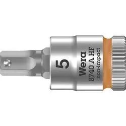 Wera 8740 A 05003335001 Innen-Sechskant Steckschlüssel-Bit-Einsatz 5 mm 1/4 (6.3 mm)