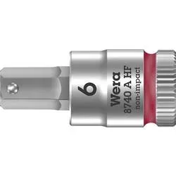 Wera 8740 A 05003337001 Innen-Sechskant Steckschlüssel-Bit-Einsatz Haltefunktion 6 mm 1/4 6 mm 1/4 (6.3 mm)