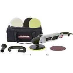 Dino KRAFTPAKET Rotation 640228 Rotationspoliermaschine 230 V 1500 W 400 - 3000 U/min 15 mm
