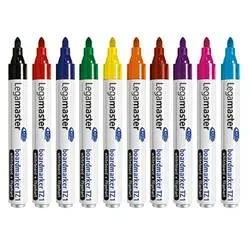 Legamaster boardmarker TZ 1 7-110099 Whiteboardmarker Blau, Braun, Grün, Rot, Schwarz, Orange, Violett, Rosa, Hellblau