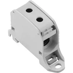 Weidmüller 2502560000 Durchgangsklemme 20 mm Schrauben Grau, Braun 9 St.