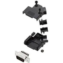 Amphenol L17D45PK-P-15-L717DA15PST D-SUB Stiftleisten-Set 45 ° Polzahl: 15 Schrauben 1 St.