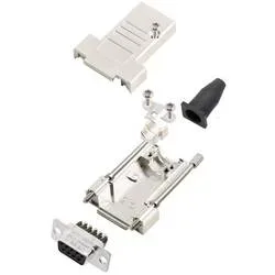 Amphenol L17DTSL09-RG-LJS-T+L77DE09SST D-SUB Buchsenleisten-Set 180 ° Polzahl: 9 Schrauben 1 St.