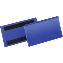 DURABLE Etikettentaschen Polypropylen 15 x 6,7 cm 50 Stück