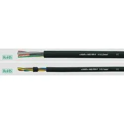HELU 35003-1000 Gummischlauchleitung H05RR-F 2 x 1.5 mm² Schwarz 1000 m
