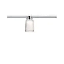 Paulmann Safira Hochvolt-Schienensystem-Leuchte URail LED fest eingebaut 5.2 W LED Chrom, Klar, Satin