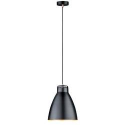 Paulmann Neordic Rolad 79609 Pendelleuchte LED E27 20 W Kupfer matt, Schwarz (matt)