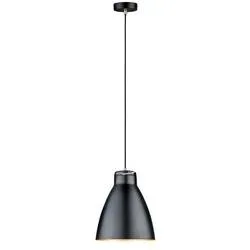 Paulmann Neordic Rolad 79609 Pendelleuchte LED E27 20 W Kupfer matt, Schwarz (matt)