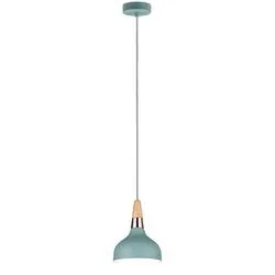 Paulmann Neordic Juna 79652 Pendelleuchte LED E14 20 W Softgrün, Kupfer, Holz
