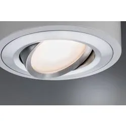 Paulmann 79708 Argun LED-Deckenleuchte 4.8 W Aluminium (gebürstet), Weiß (matt)