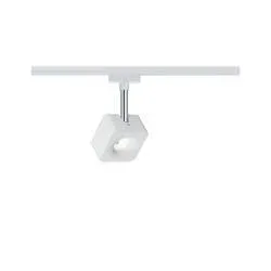 Paulmann Cube Hochvolt-Schienensystem-Leuchte URail LED fest eingebaut 8 W LED Weiß, Chrom