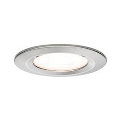 Paulmann Nova Bad-Einbauleuchte LED GU10 6.5 W IP44 Eisen (gebürstet)