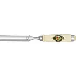 Hohlbeitel Schneiden-B.12mm m.2 Stahlzw.Weißbuchenh.Ulmer Form KIRSCHEN