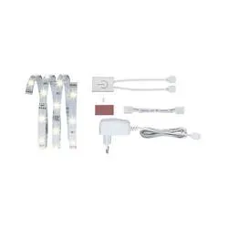 Paulmann YourLED ECO Comfort 70954 LED-Streifen-Komplettset mit Stecker 12 V 1 m Warmweiß Piece 1 St.