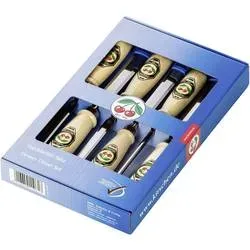 KIRSCHEN 6-teiliger Stechbeitelsatz 1001 mit Weißbuchenheft im SB-Karton bestehend aus 6+10+12+16+20+26mm