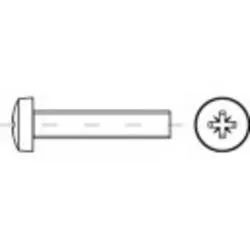 TOOLCRAFT TO-5374857 Linsenschrauben M2 20 mm Kreuzschlitz Phillips Edelstahl A2 1000 St.