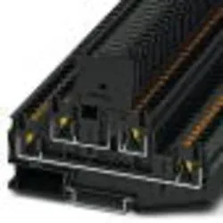 Phoenix Contact 3211888 Sicherungsdurchführungsklemme 6.2 mm Push-Lock-Federanschluss Schwarz 50 St.