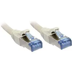 LINDY 47132 RJ45 Patchkabel CAT 6a S/FTP 1.00 m Grau 1 St.