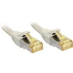LINDY 47264 RJ45 Patchkabel CAT 6a (Rohkabel CAT 7) S/FTP 2.00 m Grau mit Rastnasenschutz 1 St.