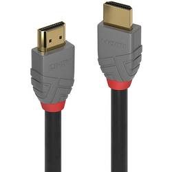 LINDY HDMI Anschlusskabel HDMI-A Stecker, HDMI-A Stecker 2.00 m Schwarz 36963 4K UHD HDMI-Kabel